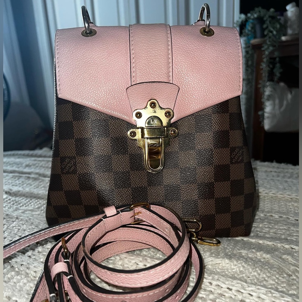 Louis Vuitton Damier Ebene Clapton backpack